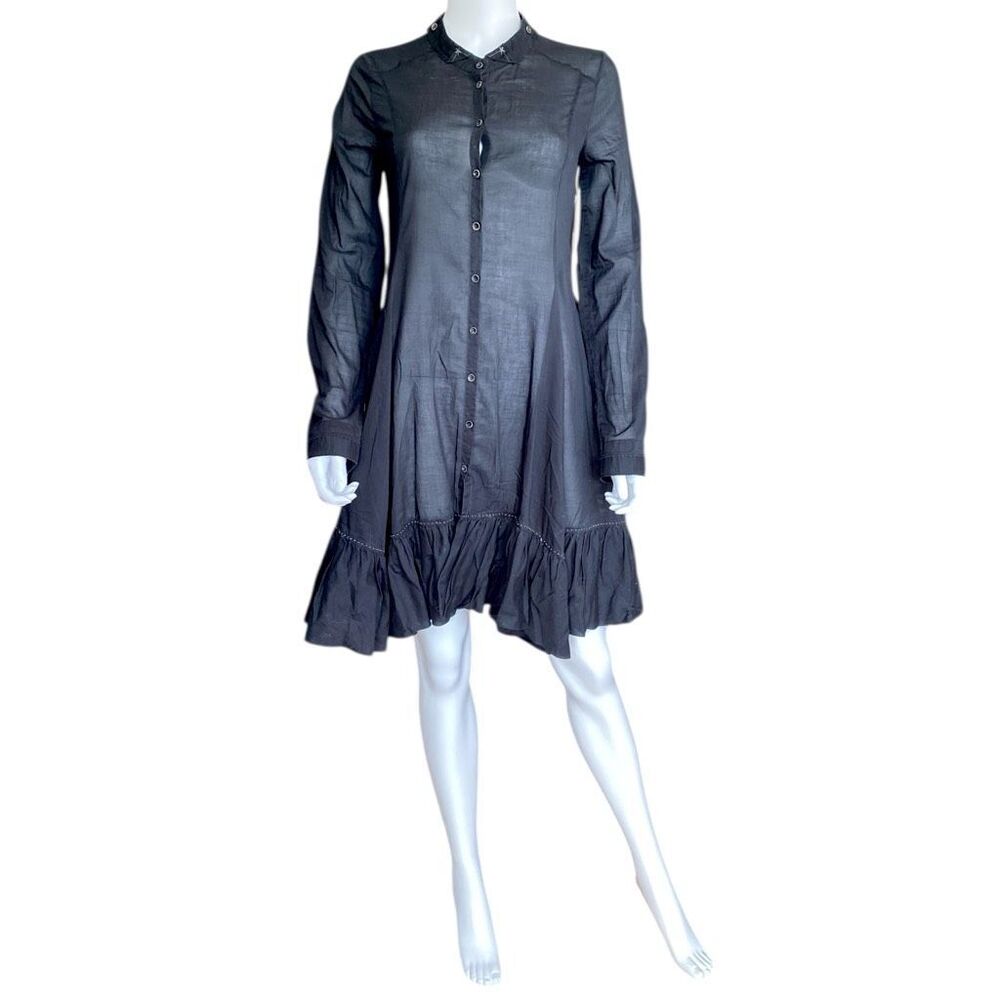 marithe + francois girbaud vintage goth dress - Picture 2 of 8